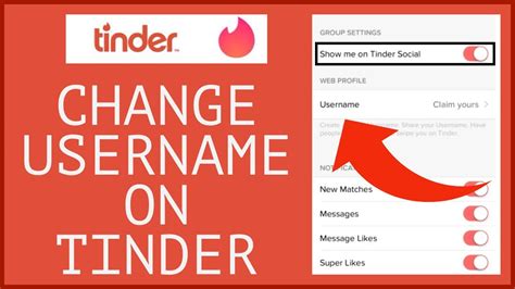 how to change tinder account